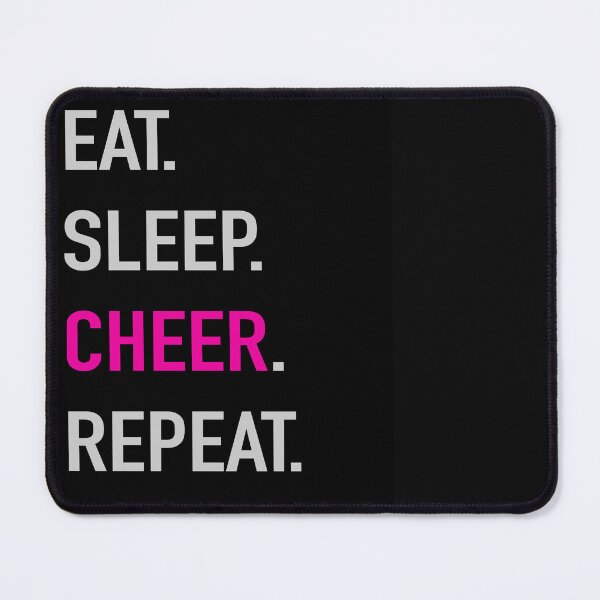 Item preview, EAT. SLEEP. CHEER. REPEAT. designed and sold by ArtPricarpe.