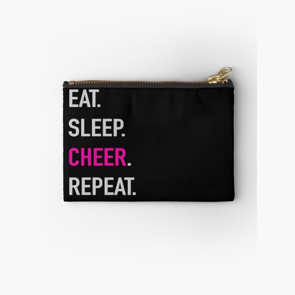 Item preview, EAT. SLEEP. CHEER. REPEAT. designed and sold by ArtPricarpe.