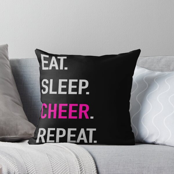 Item preview, EAT. SLEEP. CHEER. REPEAT. designed and sold by ArtPricarpe.