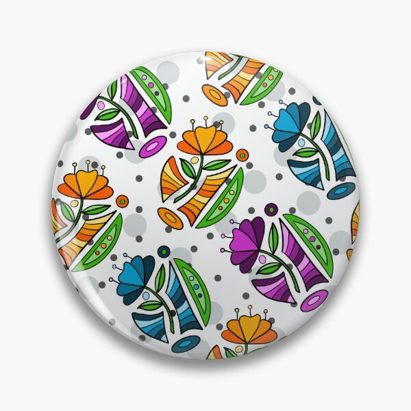 Item preview, Art nouveau flowers designed and sold by NeonEye-Designs.