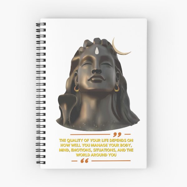 Item preview, Adiyogi Quote Sticker / T Shirt designed and sold by Designsleashed.