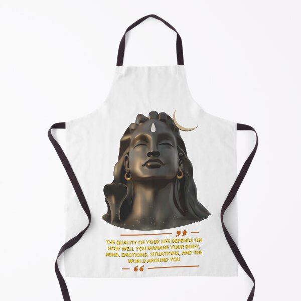 Item preview, Adiyogi Quote Sticker / T Shirt designed and sold by Designsleashed.