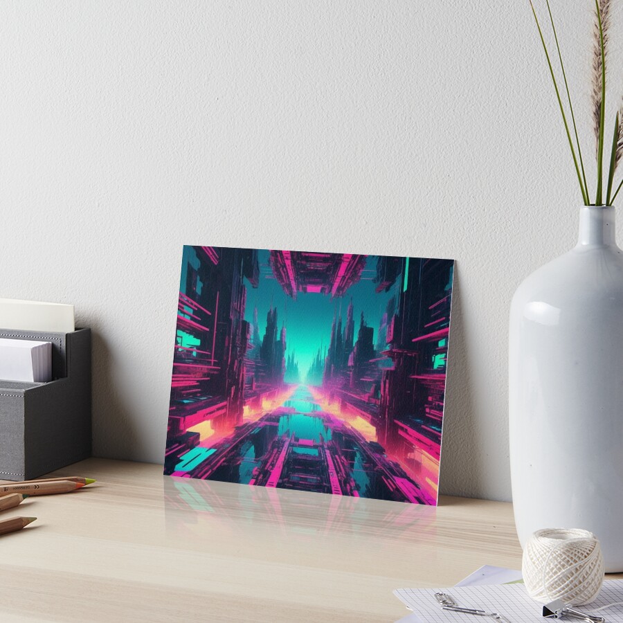 Item preview, Art Board Print designed and sold by eXtraHumans.