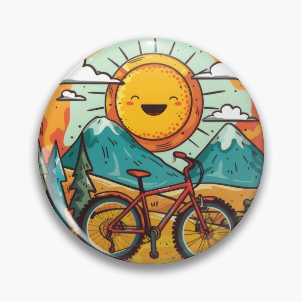 Item preview, mountain biker - MTB designed and sold by FlowersColorful.