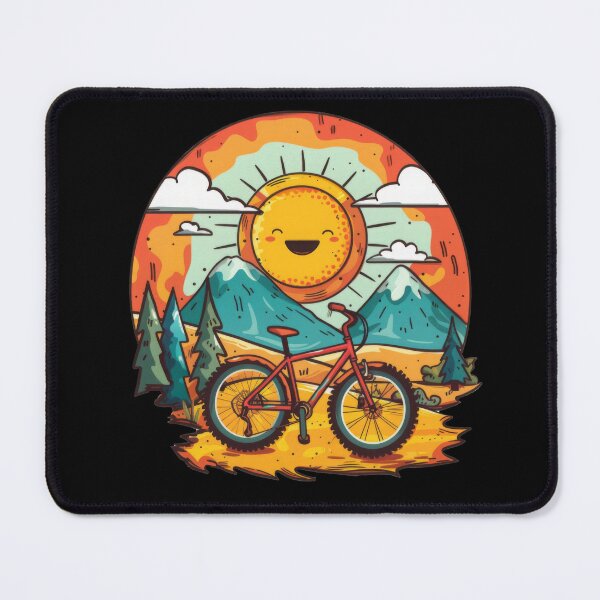 Item preview, mountain biker - MTB designed and sold by FlowersColorful.