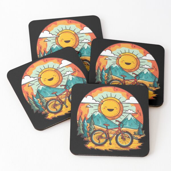 Item preview, mountain biker - MTB designed and sold by FlowersColorful.