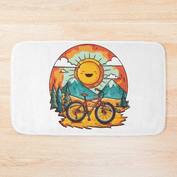 Item preview, mountain biker - MTB designed and sold by FlowersColorful.