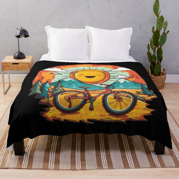 Item preview, mountain biker - MTB designed and sold by FlowersColorful.