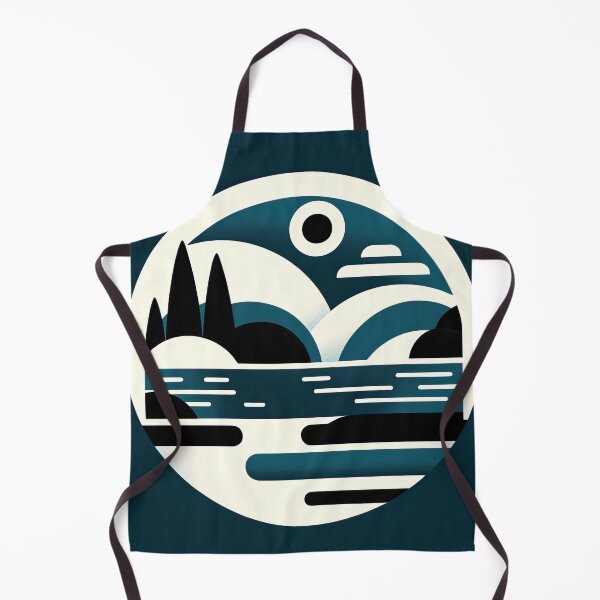 Item preview, Serene Lake in Abstract Minimalism designed and sold by SunkenCost.
