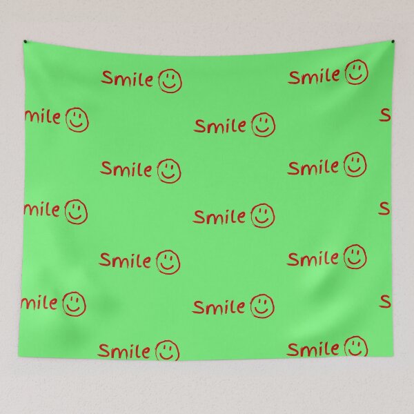 Item preview, Smile and Be Happy Red Design designed and sold by MelloHDesigns.
