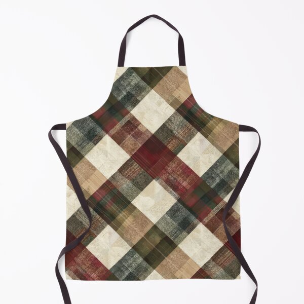 Item preview, Rustic Plaid Pattern with Earthy Tones designed and sold by ImagineCorner.