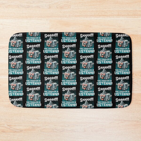 Item preview, Conspiracy Toaster Is Listening designed and sold by Betsytiptoe.