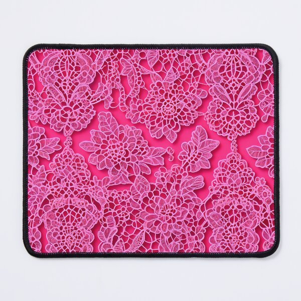Item preview, Beautiful Pink Intricate Abstract Lace designed and sold by asurtiumgreen.