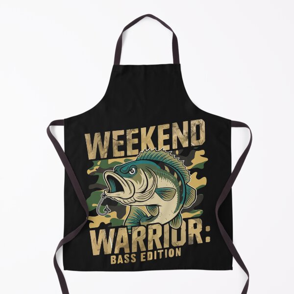 Item preview, Bass fishing funny angler weekend warrior designed and sold by wildTrack---.
