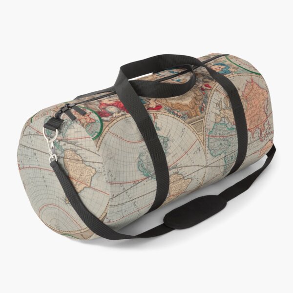 Item preview, vintage world map, John Senex designed and sold by Mauswohn.
