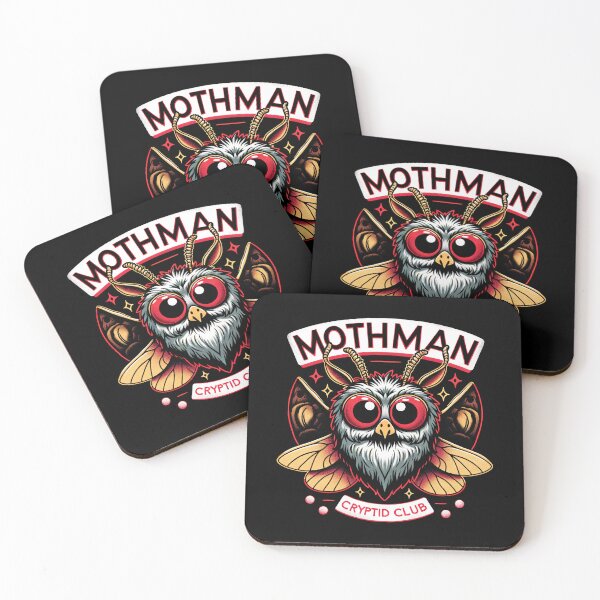 Item preview, Mothman Cryptid Club designed and sold by Shirt-Face.