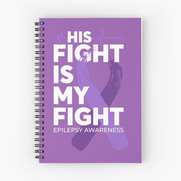 Item preview, His Fight Is My Fight Epilepsy Awareness designed and sold by Wild-Co.