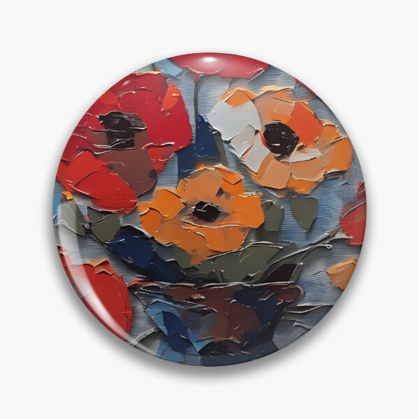 Item preview, Vase Of Poppies designed and sold by Pokemondundee.
