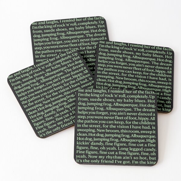 Item preview, King of Rock 'n' Roll - Prefab Sprout (lyrics) v.7 designed and sold by x1brett.