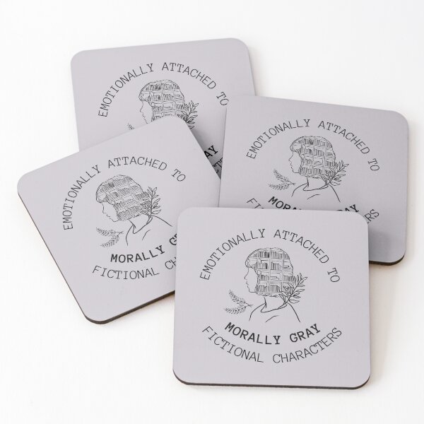 Item preview, Emotionally Attached to Morally Gray Fictional Characters designed and sold by MomentumCloset.