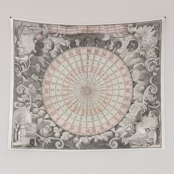 Item preview, Map of the Winds, Matthaeo Seuttero designed and sold by Mauswohn.