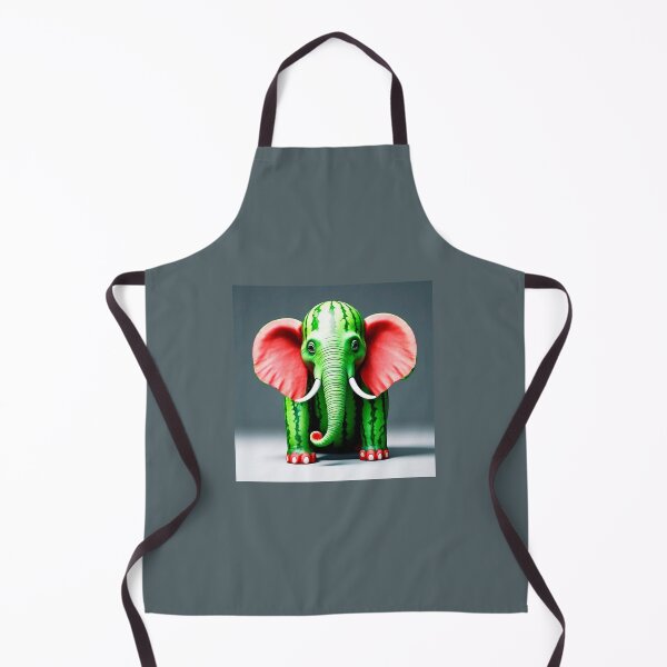 Item preview, watermelon elephant designed and sold by Timilena.