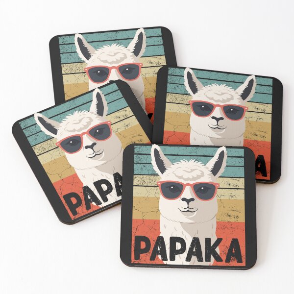 Item preview, Papaka Funny Alpaca Dad Perfect Style designed and sold by LuminOrb.