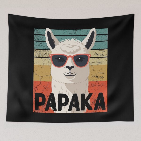 Item preview, Papaka Funny Alpaca Dad Perfect Style designed and sold by LuminOrb.