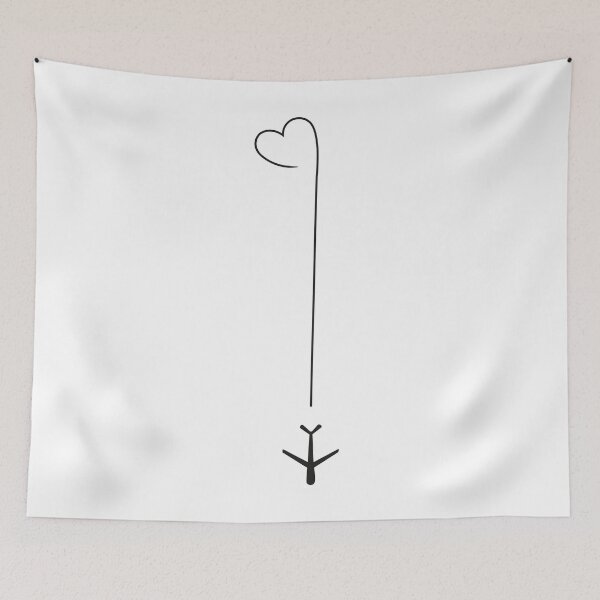 Item preview, Voyage Plane Heart designed and sold by FashionHeritage.
