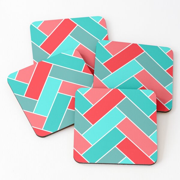 Item preview, Geometric Pattern: Herringbone Alt: Alina designed and sold by Red Wolf.