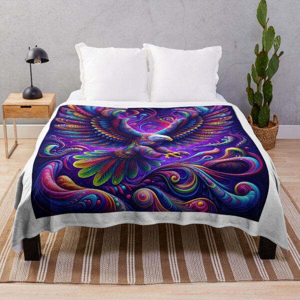 Artikelvorschau, Psychedelische Adlerkunst entworfen und verkauft von BubandAika.