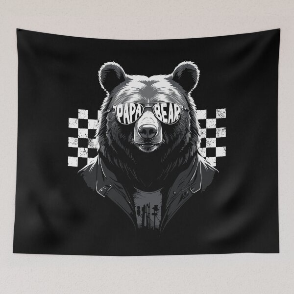 Item preview, Bear Father Funny Father's Day Perfect Style designed and sold by LuminOrb.