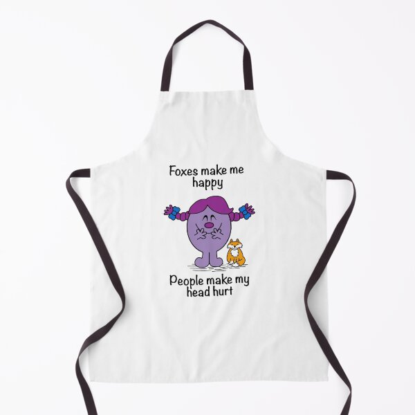 Item preview, Little Miss Foxes Make Me Happy People Make My Head Hurt designed and sold by Scat the cat.