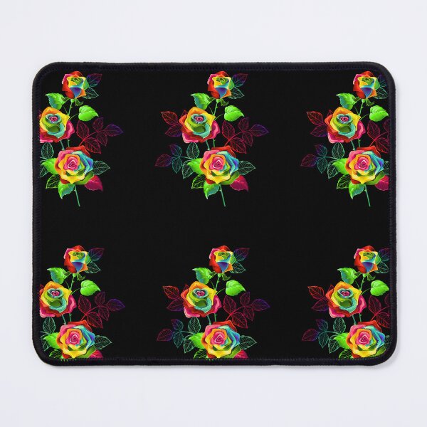 Item preview, rainbow colourful rose  designed and sold by ColorfulCreate.