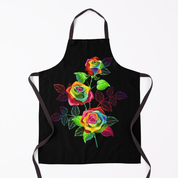 Item preview, rainbow colourful rose designed and sold by ColorfulCreate.