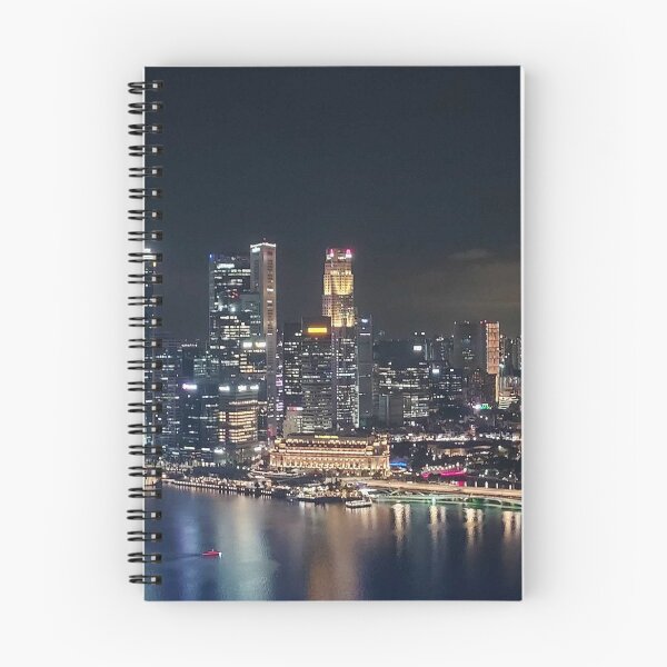 Item preview, Singapore - Singapura - Lion City Night Scapes #4 designed and sold by TheHappyK.