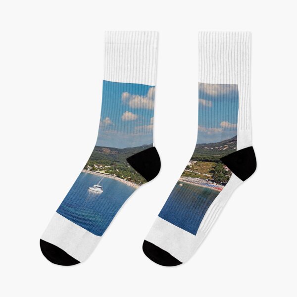 Item preview, Yachts and sailboats Valtos beach in Parga Greece summer season designed and sold by goceris.