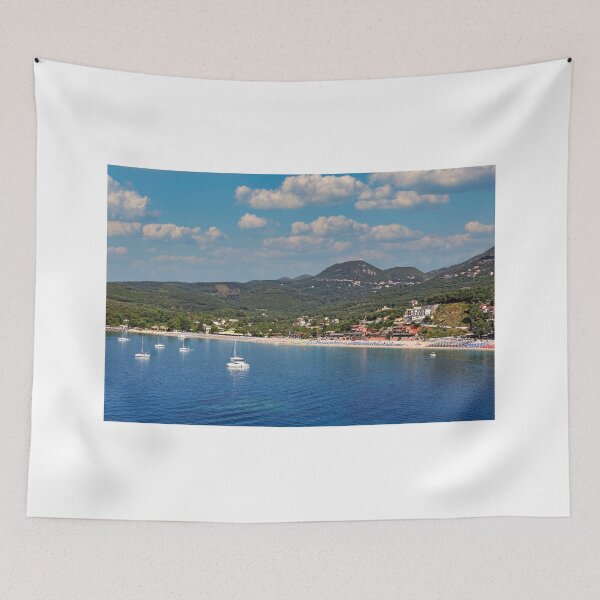 Item preview, Yachts and sailboats Valtos beach in Parga Greece summer season designed and sold by goceris.