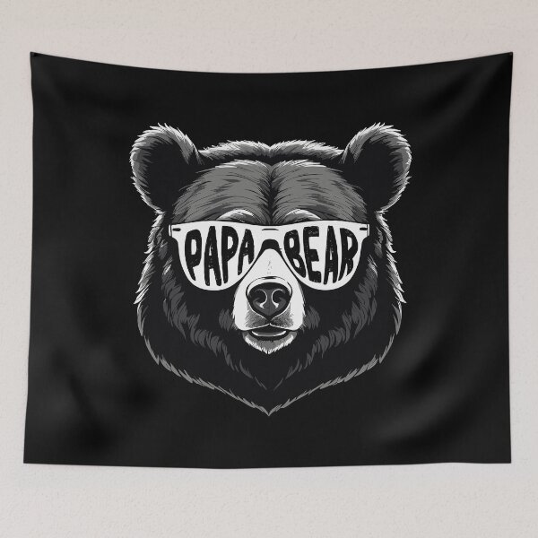Item preview, Bear Dad Funny Dad Perfect Style designed and sold by LuminOrb.