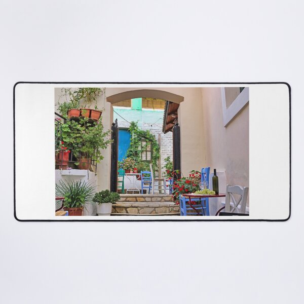 Item preview, Wine and grapes on the table in Parga Greece designed and sold by goceris.