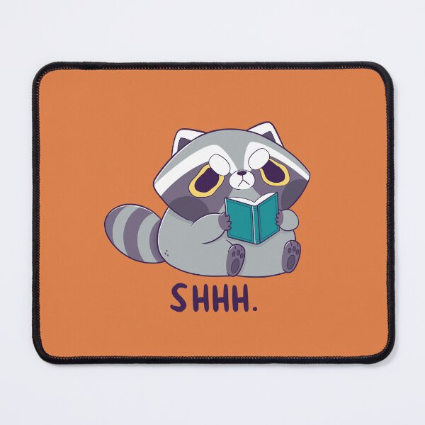 Item preview, Angry raccoon reading designed and sold by TaylorRoss1.