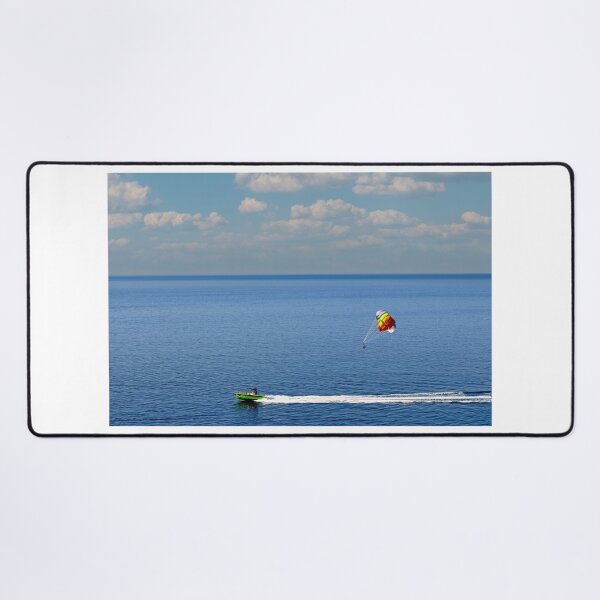 Item preview, Parasailing Valtos beach Parga Greece summertime designed and sold by goceris.
