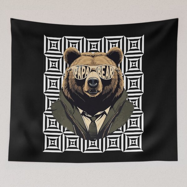 Item preview, Bear Dad Funny Dad Perfect Style designed and sold by LuminOrb.