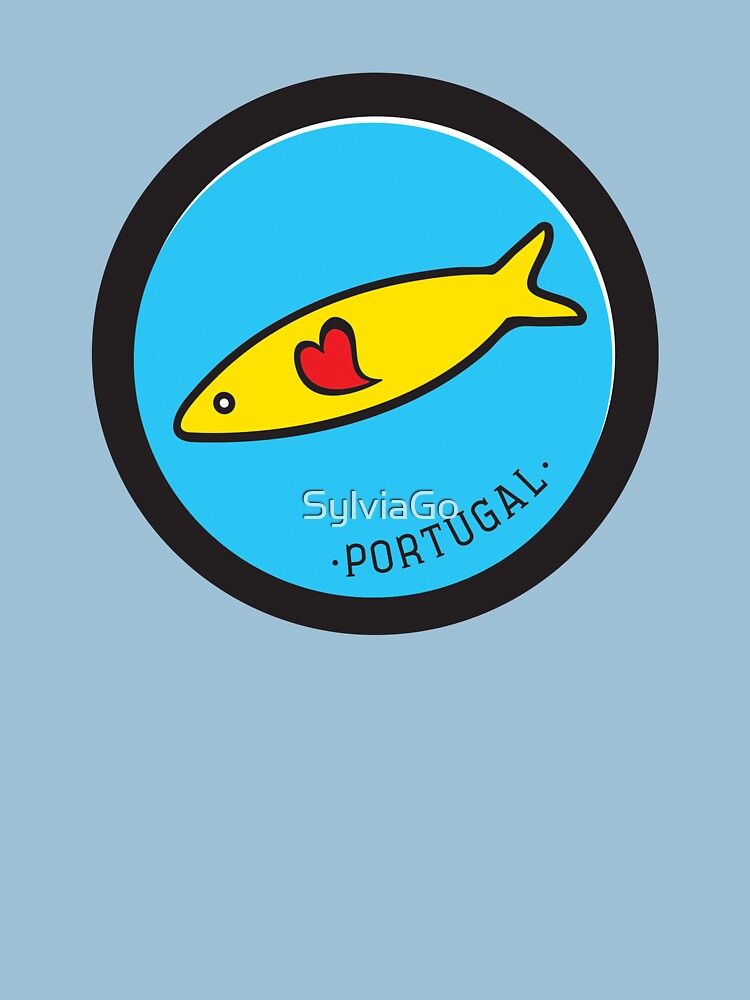 "Symbols of Portugal Sardine 02" Tshirt by Redbubble