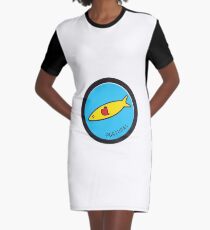 Symbols of Portugal - Sardine #02 Graphic T-Shirt Dress
