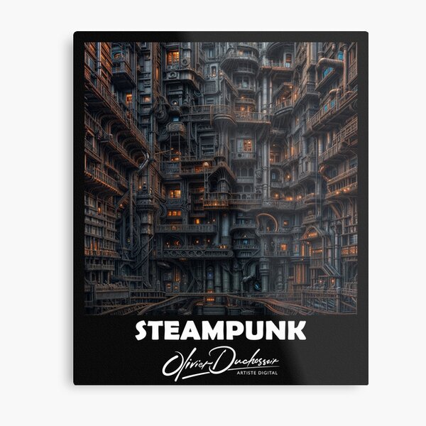 Aperçu de l'œuvre Steampunk 33 créée et vendue par olivier duchossoir.