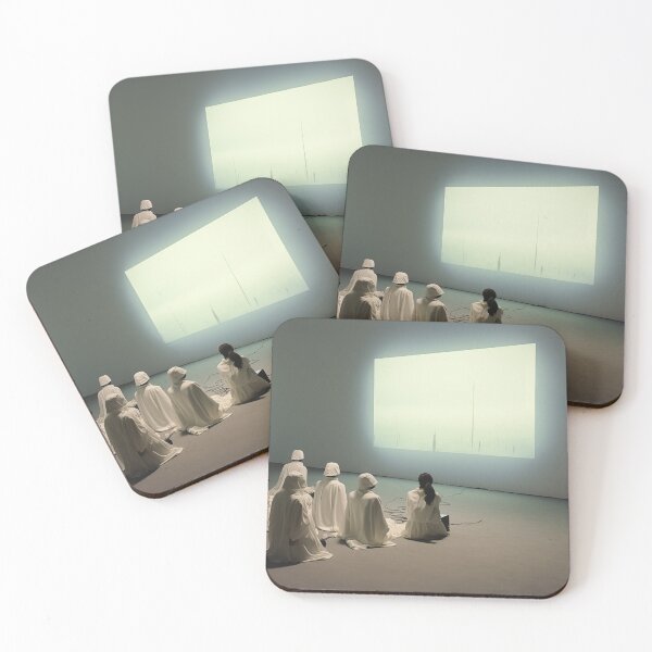 Item preview, Serene Projection: Contemporary Art Installation with Minimalist Design designed and sold by my-moody-place.