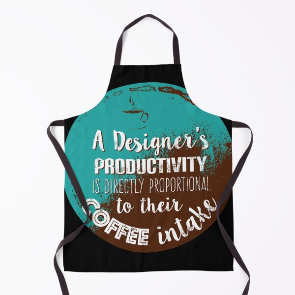 Item preview, A designer's productivity is directly proportional to their coffee intake designed and sold by Gudrun Eckleben.