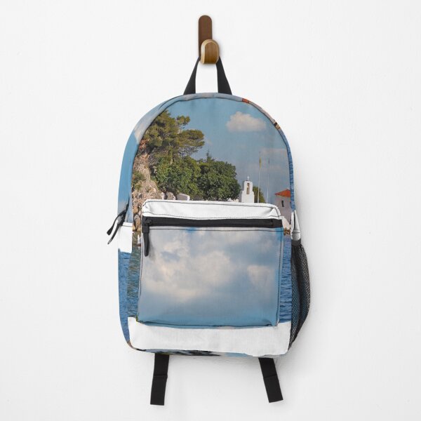 Item preview, Greek orthodox church on island Panagias in Parga Greece designed and sold by goceris.