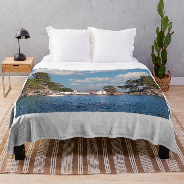 Item preview, Greek orthodox church on island Panagias in Parga Greece designed and sold by goceris.
